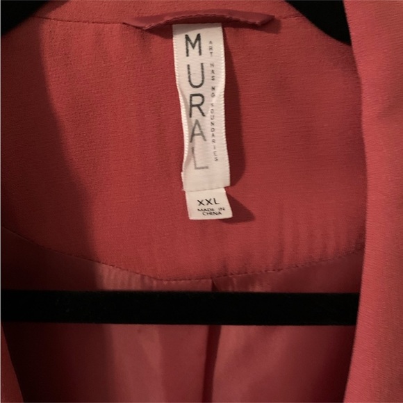 Mural Women’s Oversized Blazer - Picture 7 of 7